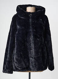 Manteau court capuche a capuche noir ADORE femme
