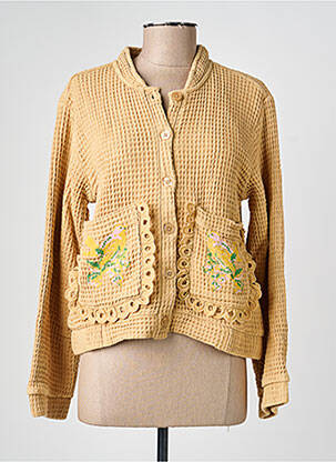 Veste casual coupe droite beige THE CORNER femme