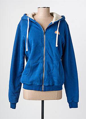 Veste casual fermeture zippée sur le devant bleu FRENCH DISORDER femme