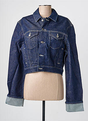 Veste casual coupe droite bleu ONLY femme
