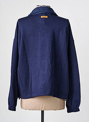 Sweat-shirt manches longues manches longues bleu ADORE femme