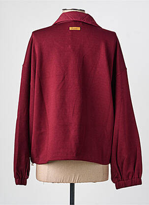 Sweat-shirt manches longues manches longues rouge ADORE femme