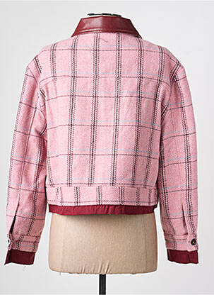 Veste casual coupe droite rose ADORE femme