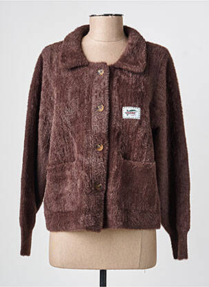 Veste casual coupe droite marron ADORE femme