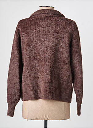 Veste casual coupe droite marron ADORE femme