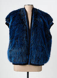 Veste casual coupe droite bleu OAKWOOD femme