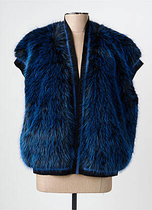 Veste casual coupe droite bleu OAKWOOD femme