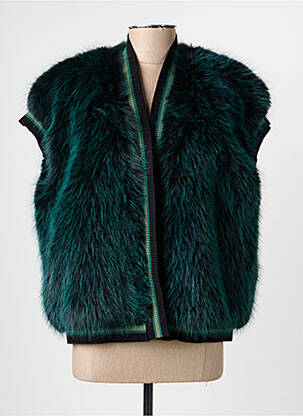Veste casual coupe droite vert OAKWOOD femme