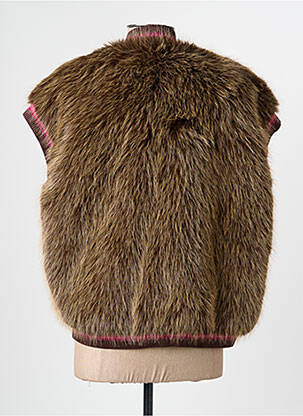 Veste casual coupe droite marron OAKWOOD femme