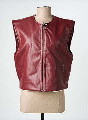 Veste casual col rond rouge ADORE femme