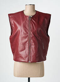 Veste casual col rond rouge ADORE femme