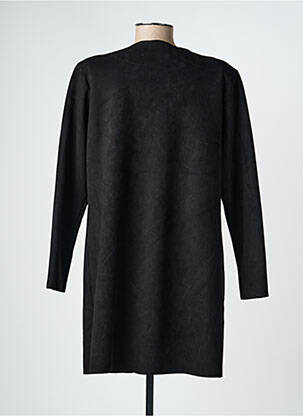 Veste casual col rond noir ONE O ONE femme