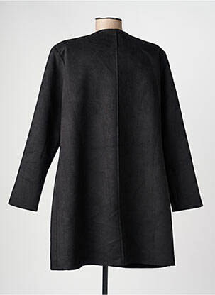Veste casual col rond noir ONE O ONE femme