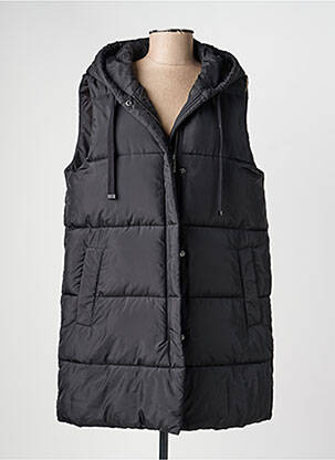 Doudoune poches a capuche noir ESQUALO femme