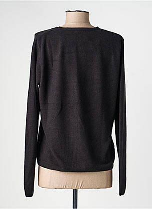 Gilet manches longues coupe cintrée noir CASHMERE femme