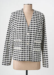 Veste casual coupe droite noir ALEXANDER & JACOB femme