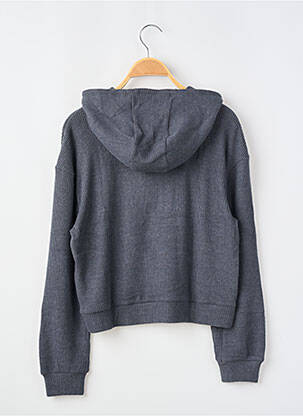 Sweat-shirt à capuche stretch manches longues gris GARCIA fille