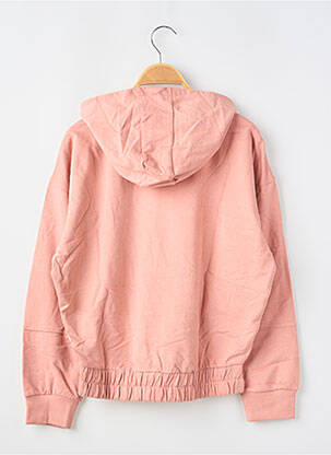 Sweat-shirt à capuche stretch manches longues rose GARCIA fille