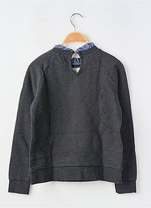 Sweat-shirt manches longues manches longues gris LE TEMPS DES CERISES fille