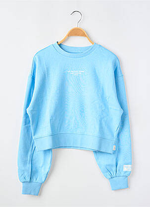 Sweat-shirt manches longues manches longues bleu GARCIA fille