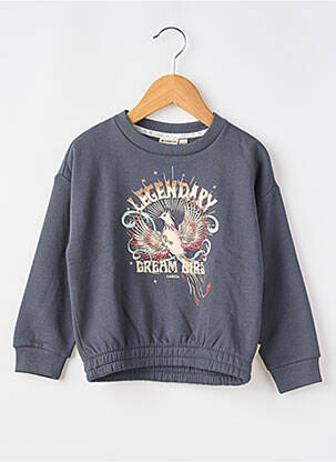 Sweat-shirt manches longues manches longues gris GARCIA fille