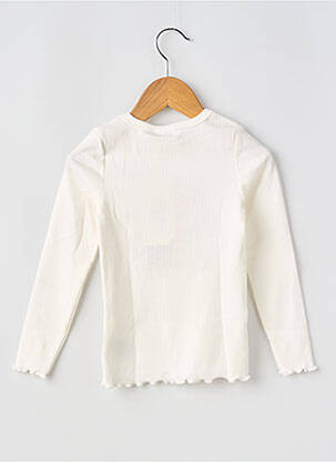Top imprimé fantaisie manches longues beige GARCIA fille