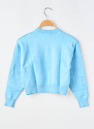 Pull resserrée sur le bas manches longues bleu GARCIA fille
