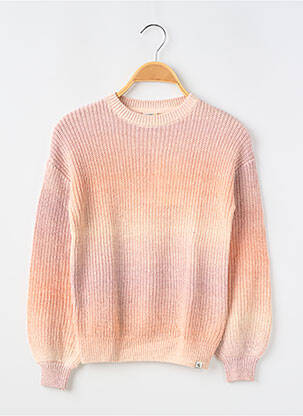 Pull resserrée sur le bas manches longues rose GARCIA fille