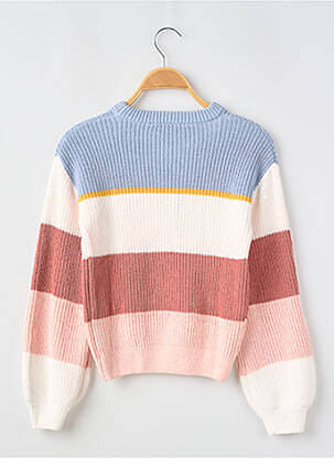 Pull resserrée sur le bas manches longues rose GARCIA fille