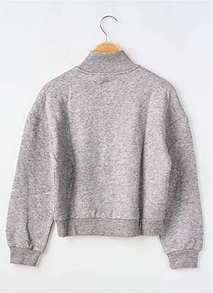 Sweat-shirt manches longues manches longues gris GARCIA fille