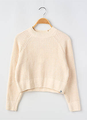 Pull resserrée sur le bas manches longues beige GARCIA fille
