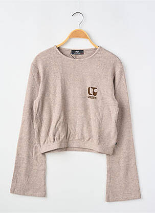 Top manches longues manches longues beige LE TEMPS DES CERISES fille