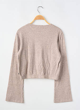 Top manches longues manches longues beige LE TEMPS DES CERISES fille