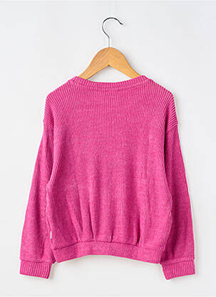 Pull resserrée sur le bas manches longues violet GARCIA fille