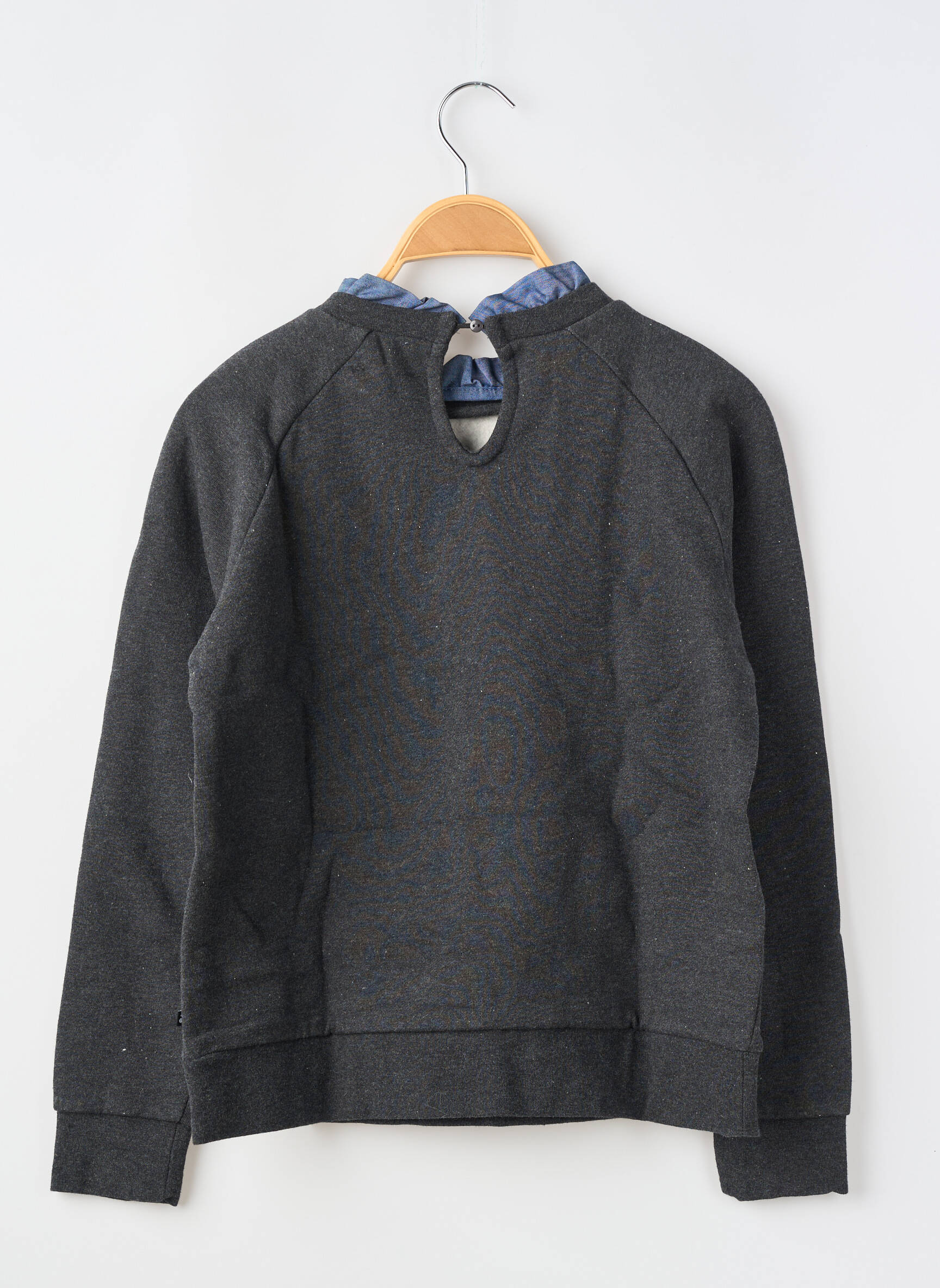 Sweat-shirt manches longues manches longues gris LE TEMPS DES CERISES fille