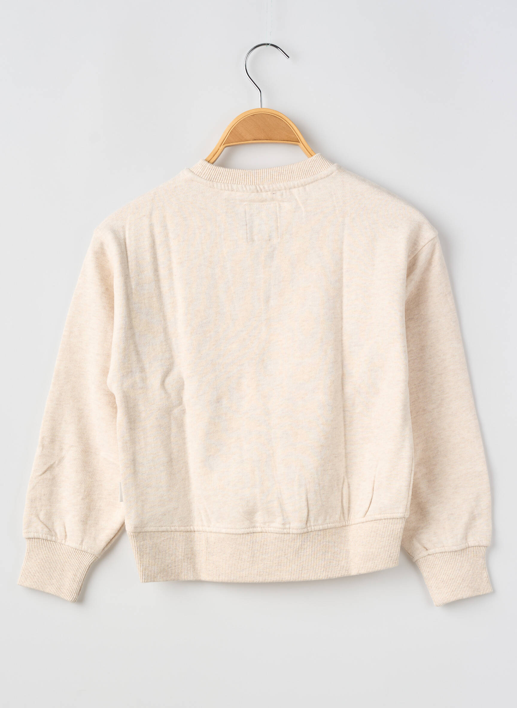 Sweat-shirt manches longues manches longues beige GARCIA fille
