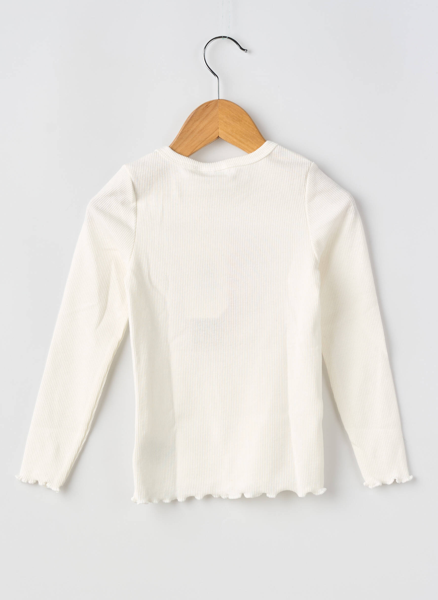 Top imprimé fantaisie manches longues beige GARCIA fille