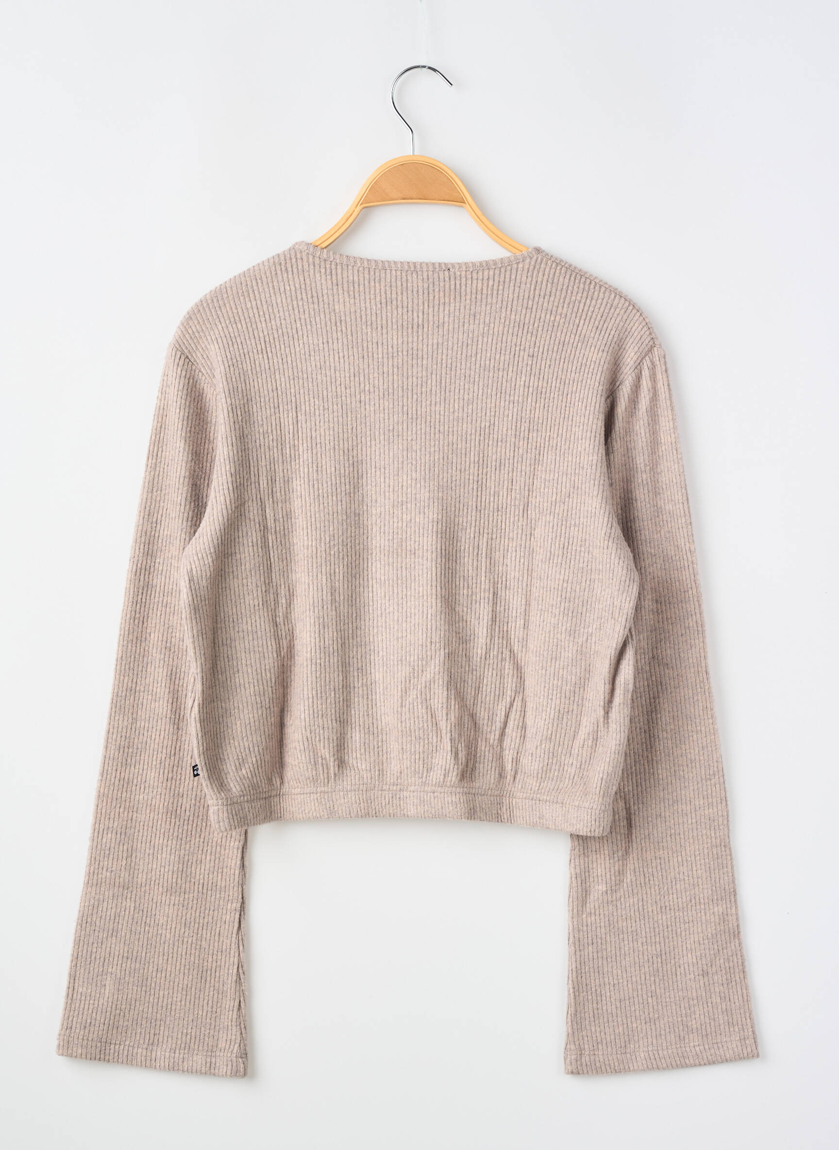 Top manches longues manches longues beige LE TEMPS DES CERISES fille