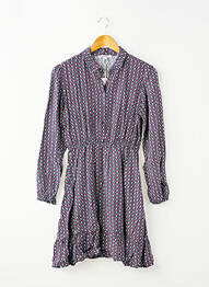 Robe mi-longue manches longues bleu GARCIA fille