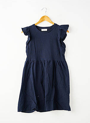 Robe mi-longue manches courtes manches courtes bleu MOLLY BRACKEN fille