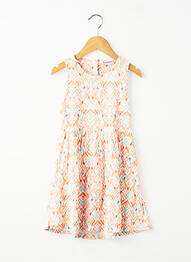 Robe mi-longue sans manche sans manche orange GARCIA fille