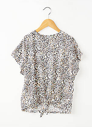 Top manches courtes manches courtes noir GARCIA fille