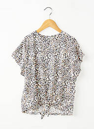Top manches courtes manches courtes noir GARCIA fille
