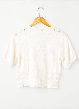 Top manches courtes manches courtes beige GARCIA fille