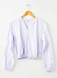 Blouse manches longues manches longues violet GARCIA fille