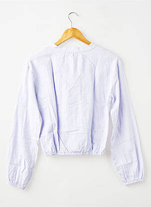 Blouse manches longues manches longues violet GARCIA fille