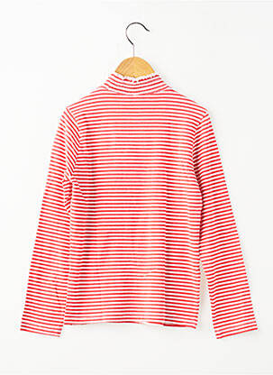T-shirt coupe cintrée manches longues rouge GARCIA fille