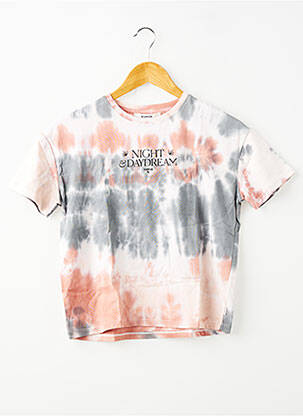 T-shirt stretch manches courtes gris GARCIA fille