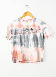 T-shirt stretch manches courtes gris GARCIA fille