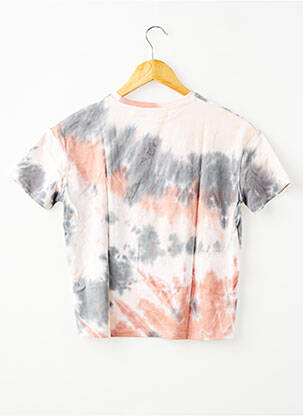 T-shirt stretch manches courtes gris GARCIA fille